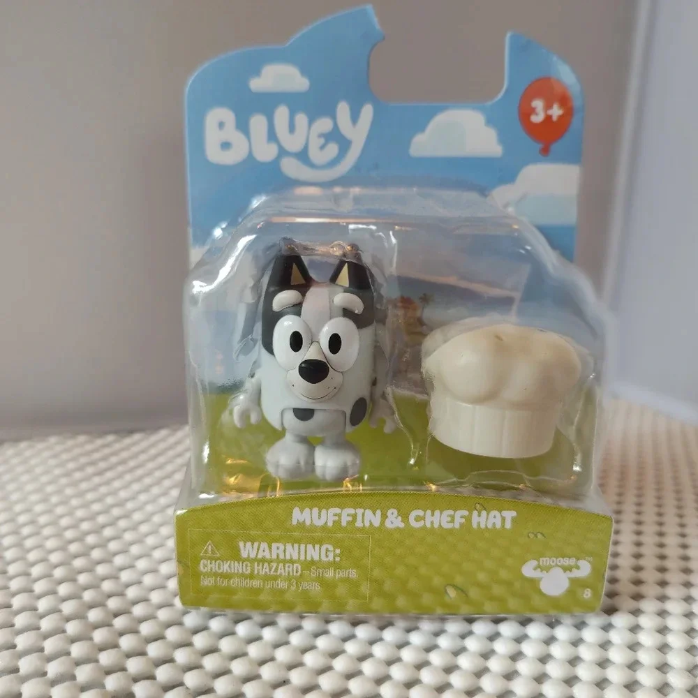Bluey Cartoon Muffin and Chef Hat NWT